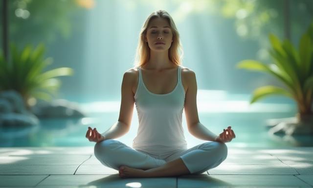 Sesi meditasi mindfulness