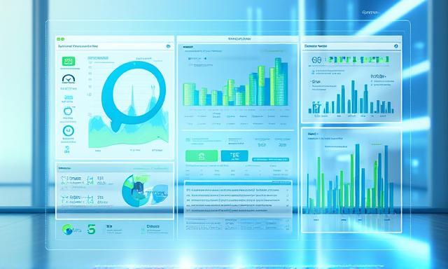 Tampilan dashboard kesehatan